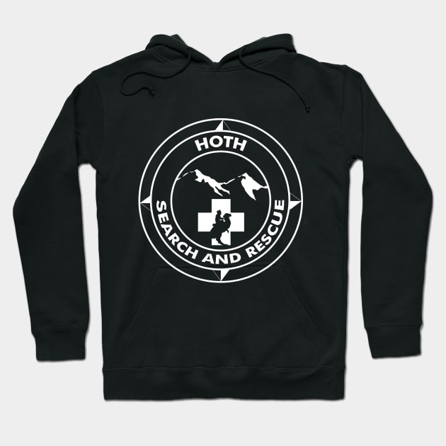 Hoth Search and Rescue Hoodie by BoldlyGoingNowhere